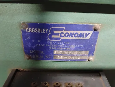 CROSSLEY 80T-VEE-BLEN CNC & Metalworking Equipment | ESS Industrial Equipment Sales (3)