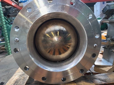 12" -150# Dezurik V-Ball Control Valve , Stainless , Unused!