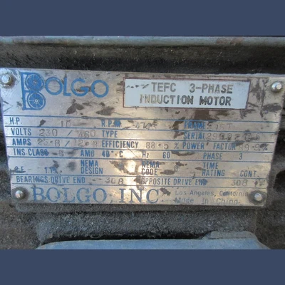 10HP Bolgo Electric Motor