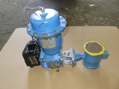 Neles Jamesbury 3" V-Ball Valve Air Operated