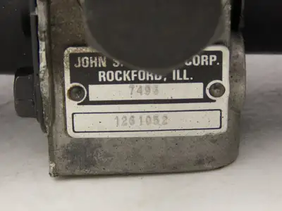 John S Barnes 220 0871 Hydraulic Pump Motor 24VDC Off Rico PWH-90