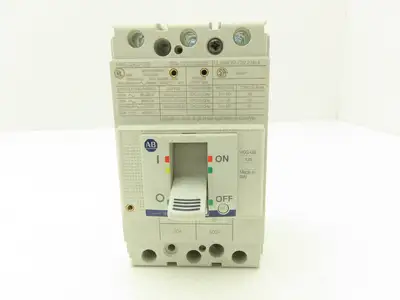 Allen Bradley 140G-G3C3-C30 Circuit Breaker 3P 30A 600V 3PH H-Frame