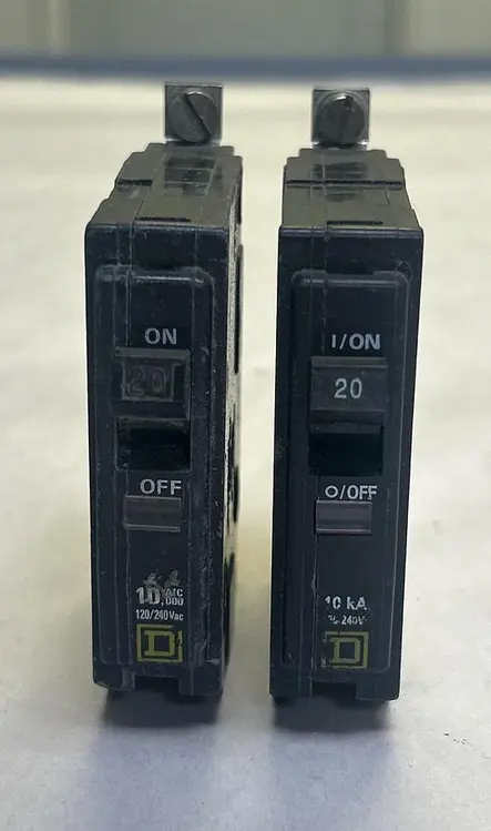 Used SQUARE D QOB120 Switchgears Ohio US | Surplus Asset Holdings #1245124