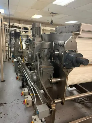 Used 2014 BAKERY TECHNOLOGY ENTERPRISES MEGA FORMA BAR SHEETING LINE Bar Forming Line (Candy) Texas US | Bakery Machinery and Engineering #1770313