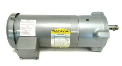 NEW BALDOR M0100073 MOTOR 3/5HP 208-230/460V 3450RPM 3/4" DIA. 33-1908W274G1K1