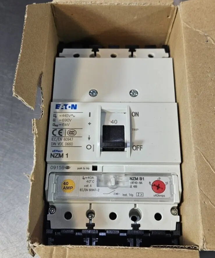Eaton NZMB1-AF40-NA 40A Cat A Circuit Breaker loc4D14