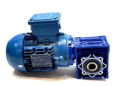 Used WEG Motor w/ Motovario NMRV050 Worm Gearbox 0.75kW 72RPM Gearmotors Michigan US | Maverick Industrial Sales #1395922