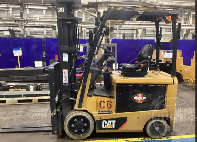 Used 2019 CAT EC25LN2 4-Wheel Sit down Electric Counterbalance Forklifts Illinois US | Forklift Exchange #1274438