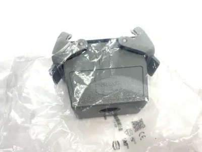 NEW HARTING CABLE HOUSING HAN 16B HOOD COUPLER HC