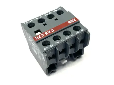 USED ABB AUXILIARY CONTACT BLOCK 4-POLE 1SBN010040R1022