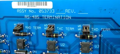USED MEASUREX 053733 04373300 RS-485 PC BOARD 05373300 RS485