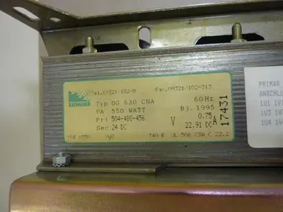 USED RATHGEBER DG 630 CNA