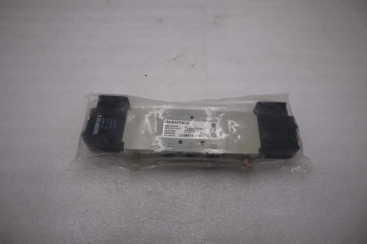 NEW OPEN BOX AVENTICS NUMATICS L12BB752O000030 100-120V 14.5-145PSI STK H1449A