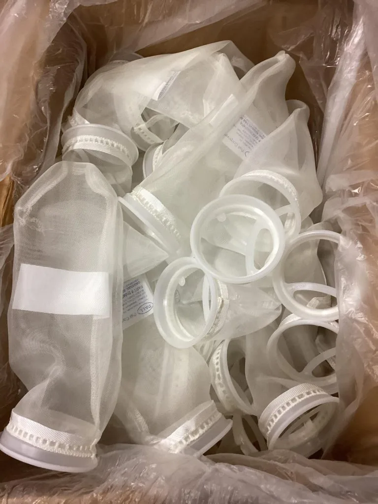 Pall BNMO600P4PA Filter Housing Bag Filter, 600 micron 4” x 12” mono -NIB of 50