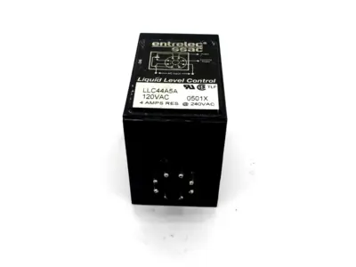 USED ENTRELEC SSAC LLC44A5A LIQUID LEVEL CONTROL 120VAC