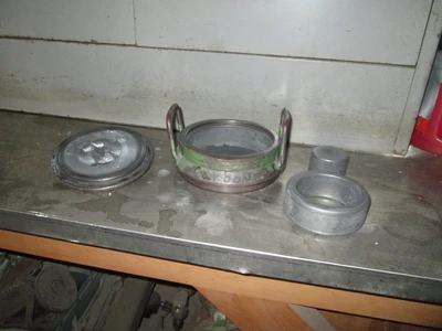 Angstrom Grinding Puck, ring and grinding chamber.