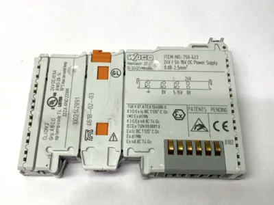 USED WAGO POWER SUPPLY 24V/5V-15VDC