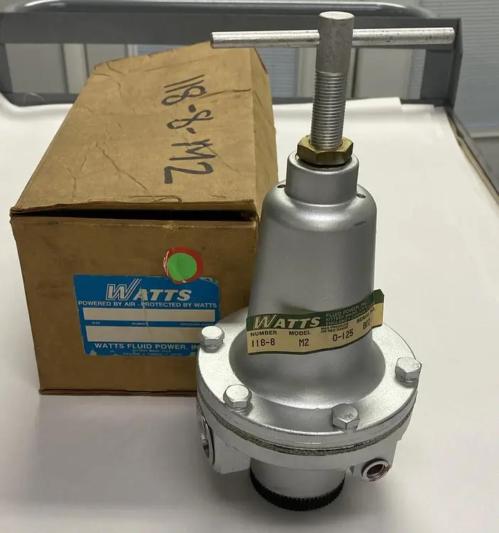 New | in-Stock WATTS 118-8-M2 Solenoid Regulators Ohio US | Surplus Asset Holdings #1236968