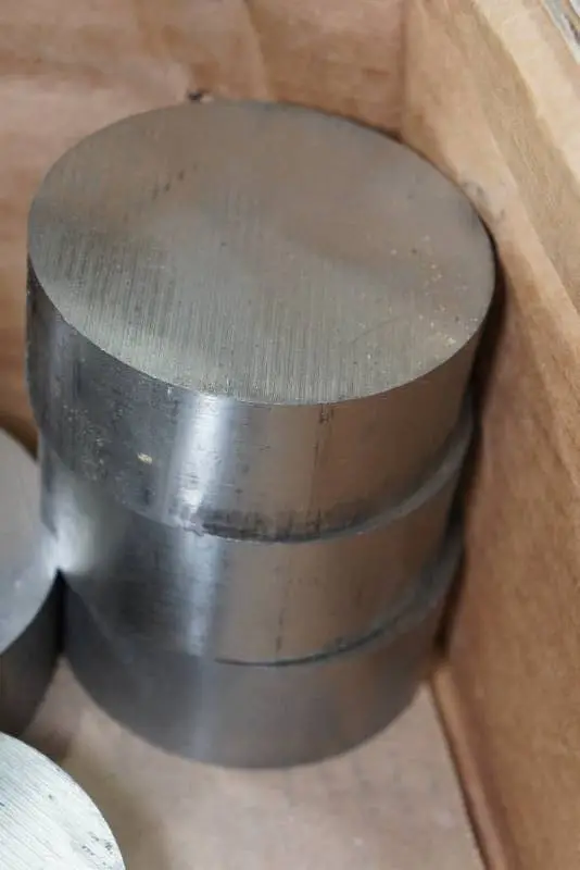 *3* 718 Inconel Round Bar Slabs - 3.50" x 1.40"
