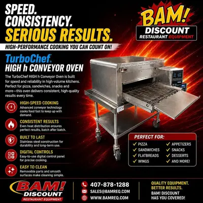 Used TURBOCHEF HHC2020 Conveyor Ovens Florida US | BAM Discount Restaurant Equipment #1286607