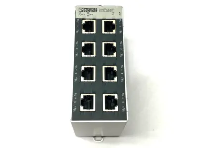 Used Phoenix Contact Industrial Ethernet Switch RJ45 Ports 2891673 Network Switches Michigan US | Maverick Industrial Sales #1390943