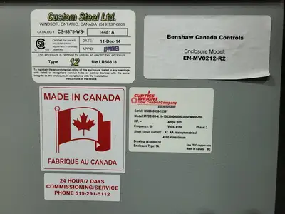USED BENSHAW CFMVRSM18-450-4160-1