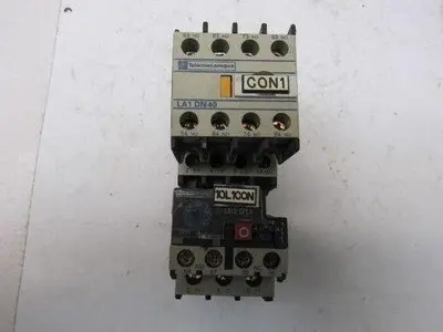 Telemecanique LC1 D09 10 600V 20A 7.5Hp 3Ph MAX Contactor Overload 120V Coil