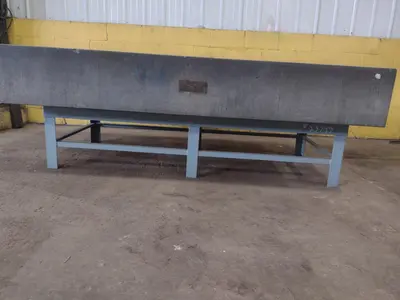 8' X 4' X 14" CHALLENGE PRECISION LAYOUT INSPECTION GRANITE TABLE: STOCK #23797