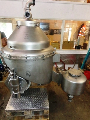 Alfa-Laval QMRKX 517 SGV-35C-50 quark clarifier, 316SS.