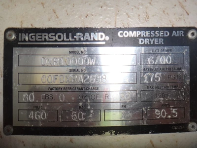 USED INGERSOLL-RAND DXR10000W