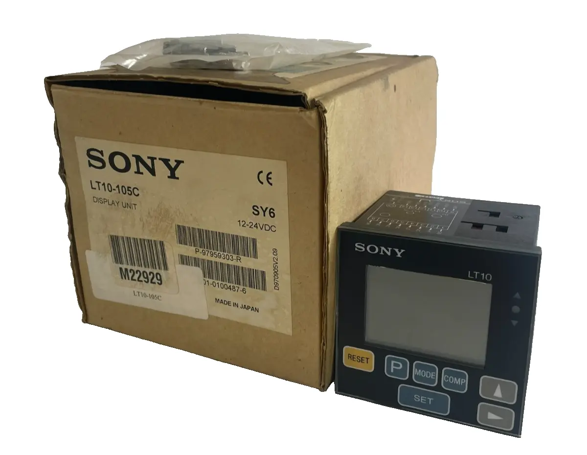 NEW SONY LT10-105C DISPLAY UNIT 12-24VDC LT10105C