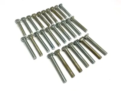 1/2"-13 X 4" Carriage Bolt Grade 2 LOT OF 27 SHELFWARE - New Other