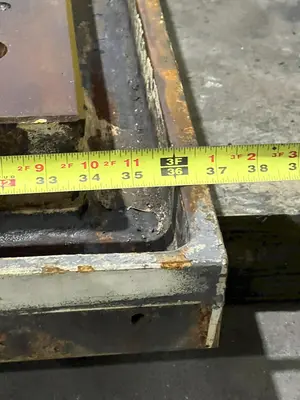 110" X 36" T-SLOTTED LAYOUT PLATE: STOCK #18317