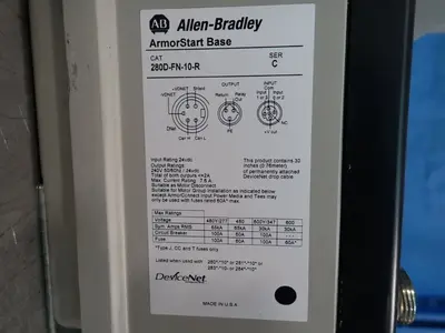 USED ALLENBRADLEY 280DF12Z10CGRW3P1