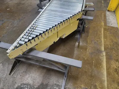 Used INTELLIGRATED LIVE ROLLER CONVEYOR - V-BELT Conveyors | Packer City Sales #1298165