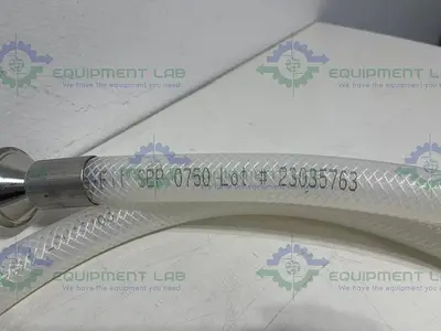 USED SAINT GOBAIN 23035763 PURE FIT 96" HOSE W/ 1 1/2" TO 3/4" SANITARY FITTING 90PSI