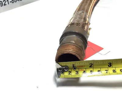 HOSE ASSEMBLY FLEX PIPE BRASS 1 1/4 MNPT