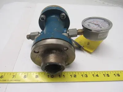 OPW Inline Pressure Monitoring Bladder Coupling 1" NPT Or Flange Mount 0-100 PSI