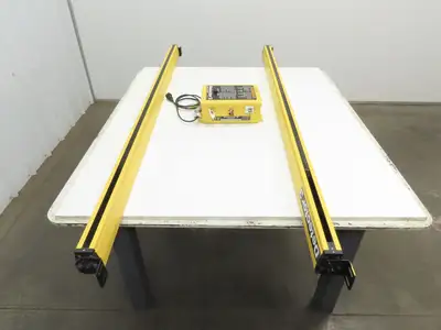 Detector 3 3LC60 Safety Light Curtain Transmitter & Receiver w/Controller 3LC-B
