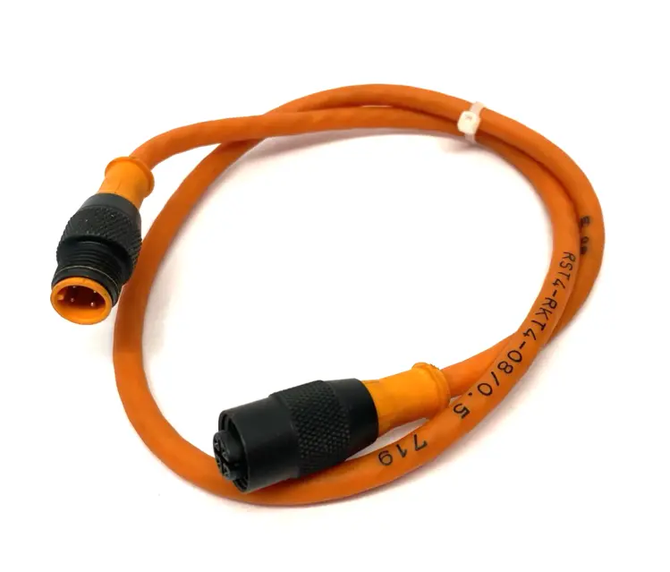 Used LUMBERG AUTOMATION DOUBLE ENDED IO-LINK CABLE M12 4-PIN Cable & Wire Michigan US | Maverick Industrial Sales #1092120