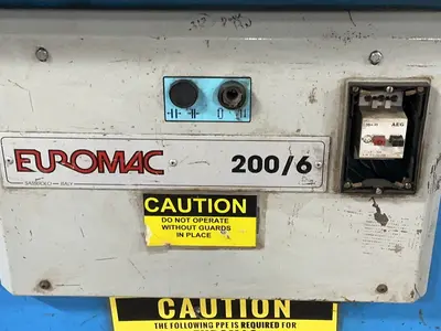 Used 2005 EUROMAC F 200/6 Notching Machines Ohio US | HGR 24 #1507655