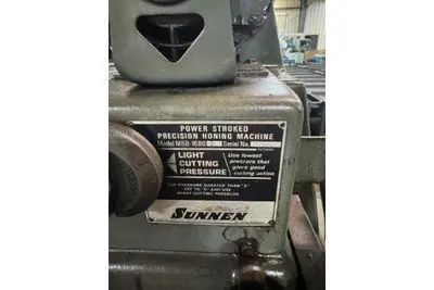 USED 1975 SUNNEN MBB-1680-C