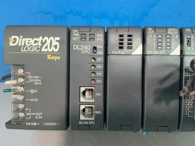 Used KOYO DIRECT LOGIC 205 Programmable Logic Controllers Ohio US | HGR 24 #1455445
