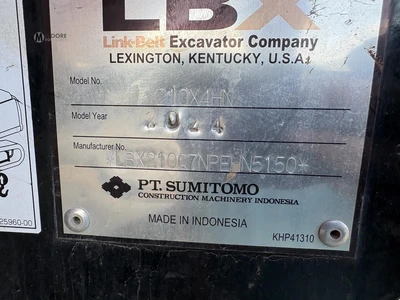 Used 2024 LINK-BELT 210 X4 HN Crawler Excavators Tennessee US | Moore Equipment #1517228