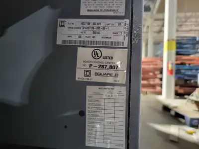 USED SQUARE D MODEL 6