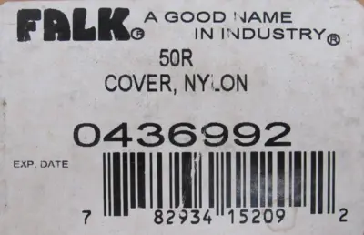 NEW REXNORD 0436992 NYLON COVER 5R