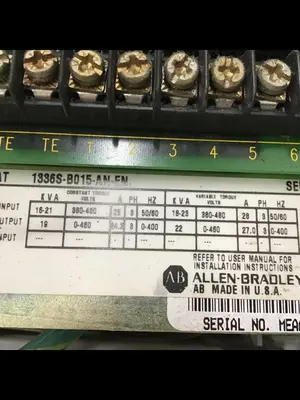 USED ALLEN BRADLEY 1336S-B015-AN-EN SER B