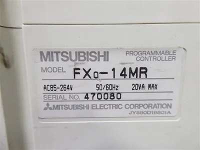 Mitsubishi FXo-14MR MELSEC Programmable Controller Module Used