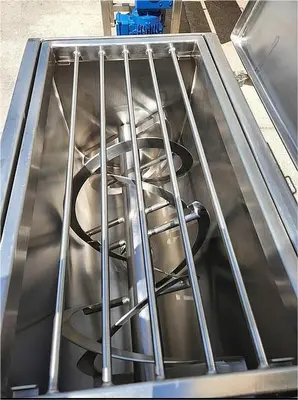New 2.5 Cubic Foot Working Capacity Stainless Steel Ribbon Blender