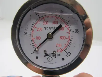 OPW Inline Pressure Monitoring Bladder Coupling 1" NPT Or Flange Mount 0-100 PSI